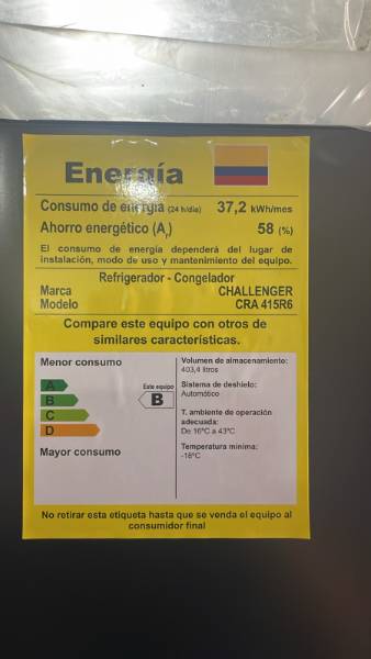 Nevera Challenger 415L No Frots — foto 3