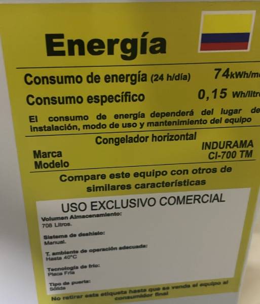 Congelador Horizontal Indurama CI700 708 Litros — foto 3