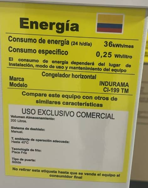 Congelador Indurama CI199BL — foto 3