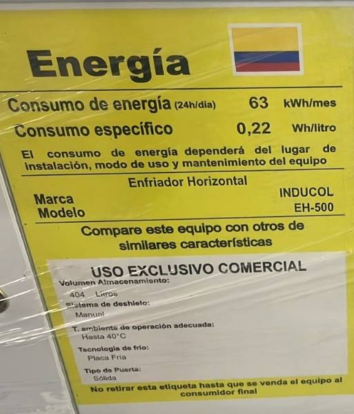 Enfriador Botellero Horizonta Inducol 380 Botellas EH-380-16BL — foto 3