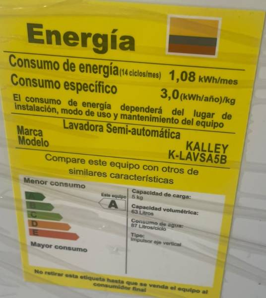 Lavadora  Kalley 5 Kilos- Semiautomatica — foto 2