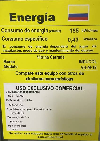 Vitrina Inducol Horizontal Mixta 504 Litros — foto 2